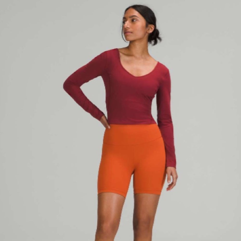 🫧 Lululemon Align Long Sleeve Top - Mulled Wine